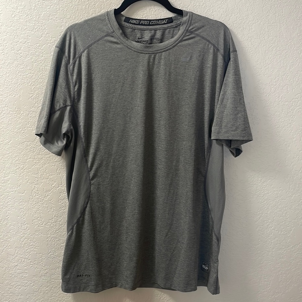 Nike Dri Fit Pro Combat Fitted Base Layer Shirt